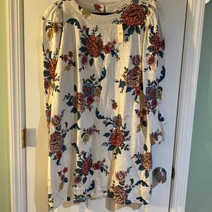 flower print dress